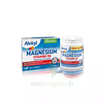 Alvityl Magnésium Vitamine B6 Libération Prolongée Comprimés Lp B/45 à SAINT-JEAN-DE-LIVERSAY